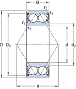 Immagine di 3204 A-2RS1/MT33