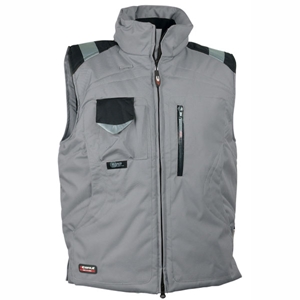 Immagine di GILET POLIESTERE GRIGIO/NERO POLAR