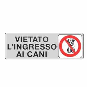 Immagine di ETICHETTA VIETATO INGRESSO AI CANI