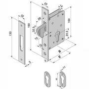 Immagine di SERRATURA INF.LEGNO 025