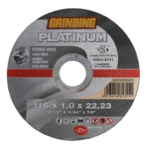 Immagine di DISCO ABRASIVO TAGLIO PLATINUM FE/INOX